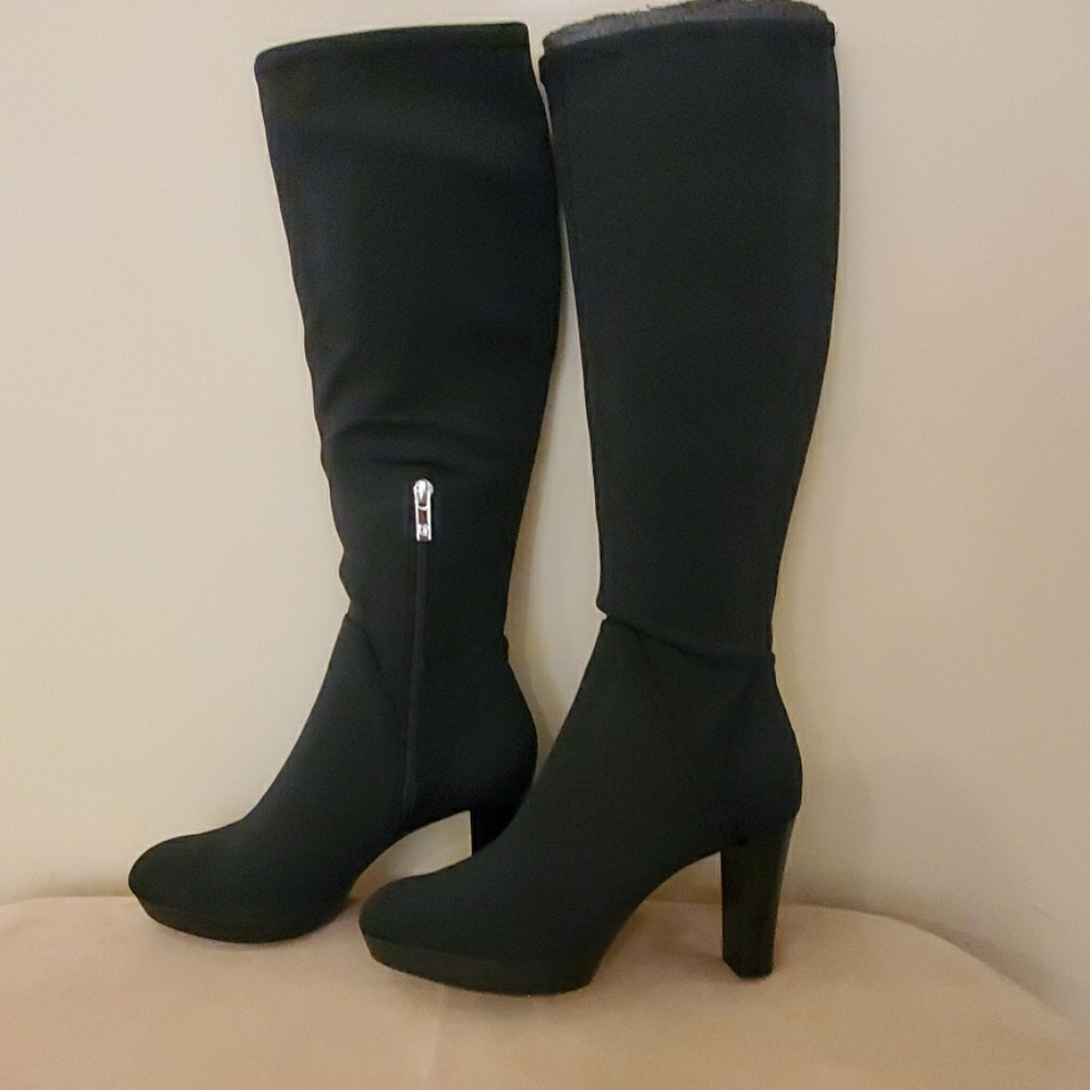 Donald Pliner Black Echoe Boots 9, NWT, Gorgeous!